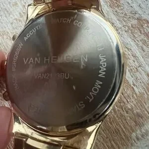 Van Heusen Accessories Mens Van Heusen Gold Watch In Box Works